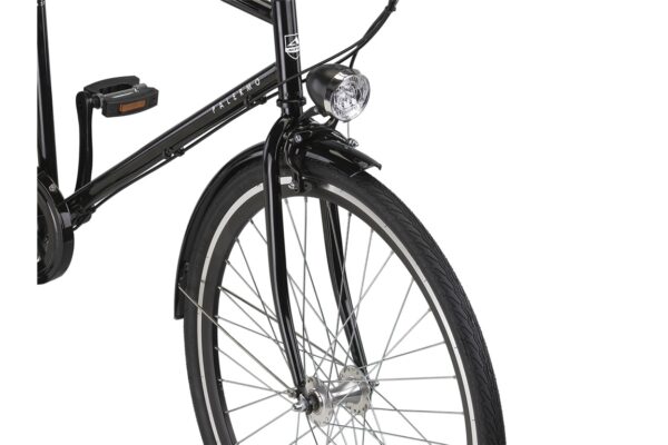 Altec Palermo 3F 28 inch Herenfiets 56 cm Glans Zwart
