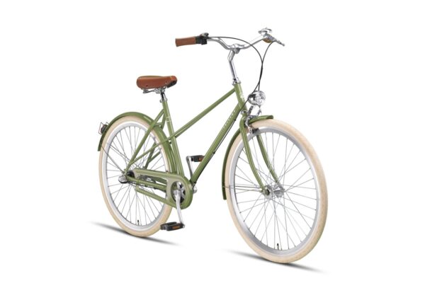 Altec Palermo 3T 28 inch Damesfiets 52 cm Retro Groen