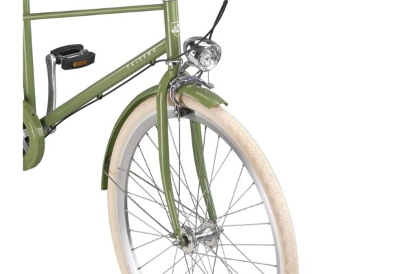 Altec Palermo 3T 28 inch Damesfiets 52 cm Retro Groen