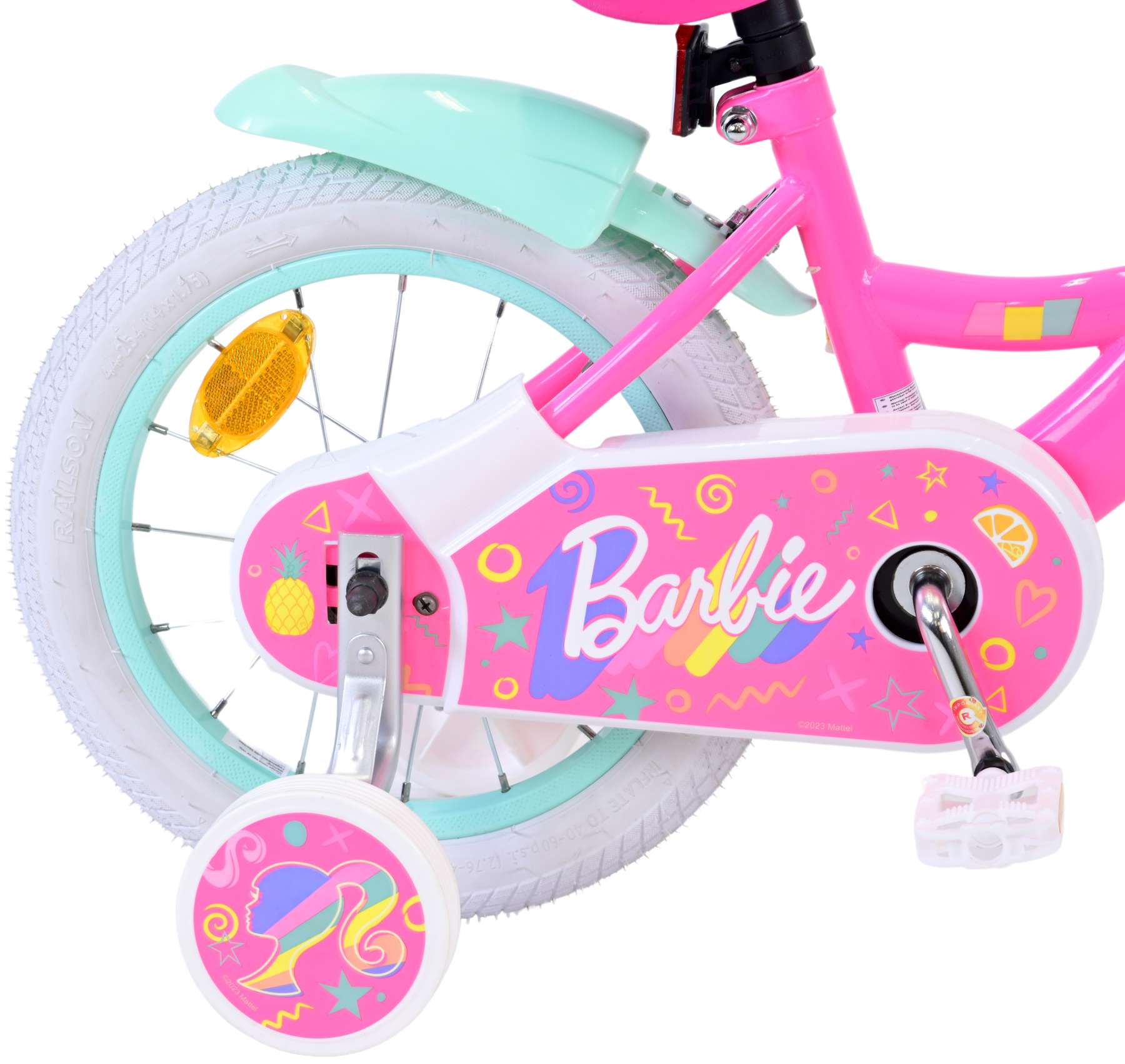 Barbie Kinderfiets – Meisjes – 14 inch – Roze