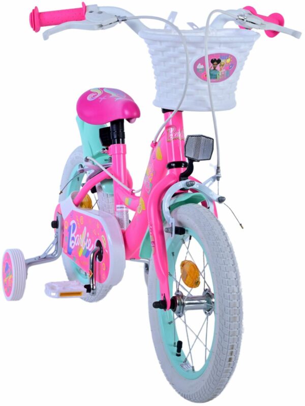 Barbie Kinderfiets – Meisjes – 14 inch – Roze – Twee handremmen