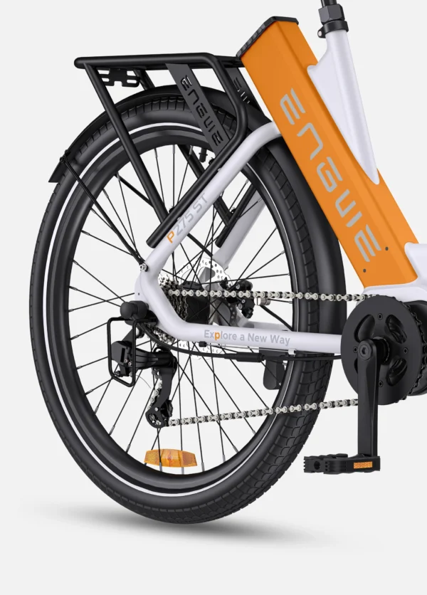Engwe P275 ST Urban E-Bike 250W  MM EU Versie-Wit/Oranje 2025