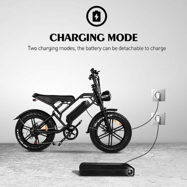TWS V20 Pro 3.0 Fatbike – 25km/h 250W Hyd. Remmen – Mat Zwart 2025