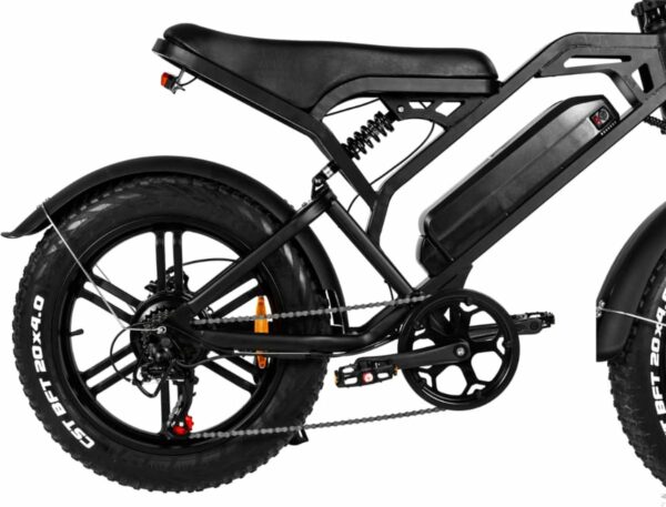 TWS V20 Pro 3.0 Fatbike – 25km/h 250W Hyd. Remmen – Mat Zwart 2025
