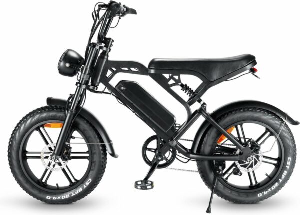 TWS V20 Pro 3.0 Fatbike – 25km/h 250W Hyd. Remmen – Mat Zwart 2025