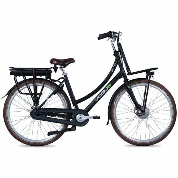 Vogue Elite Elektrische Fiets N7 28 inch 57 cm Matt Black Brown