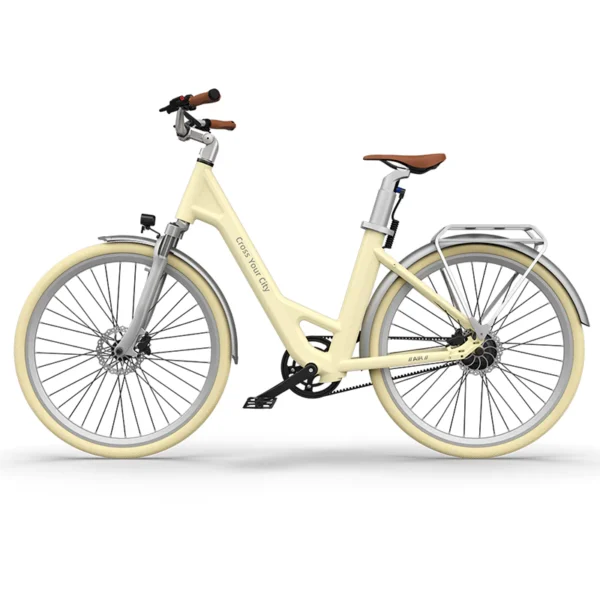 ADO Air 28 Allround Urban Elektrische stadsfiets – Licht Geel