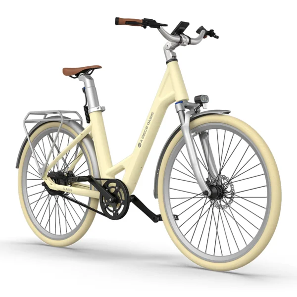 ADO Air 28 Allround Urban Elektrische stadsfiets – Licht Geel