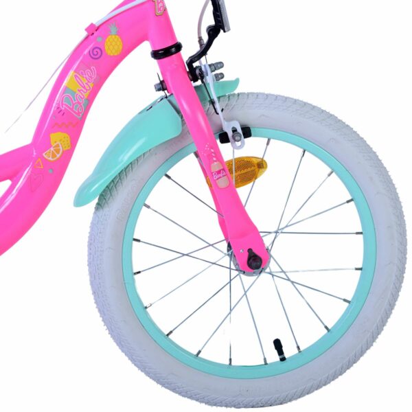 Barbie Kinderfiets – Meisjes – 16 inch – Roze – Twee handremmen