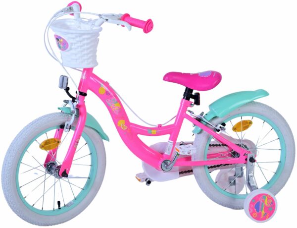 Barbie Kinderfiets – Meisjes – 16 inch – Roze – Twee handremmen