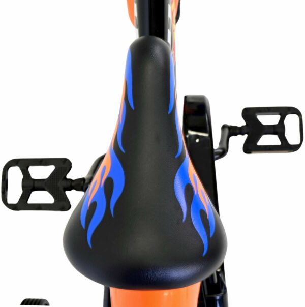 Hot Wheels Kinderfiets – Jongens – 14 inch – Zwart Oranje Blauw