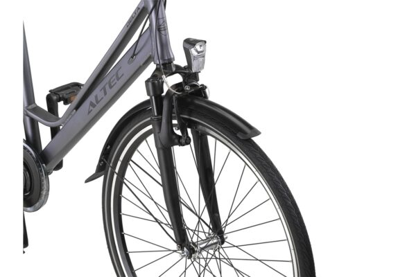 Altec Delta 28 inch Damesfiets N-3 56cm Mat Gray ***ACTIE ***