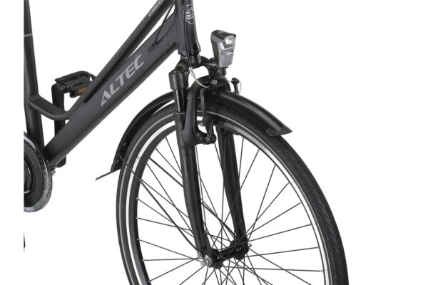 Altec Omega 28 inch Damesfiets 56cm N-7 Mat Zwart *** IN PRIJS VERLAAGD VASTE LAGE PRIJS **
