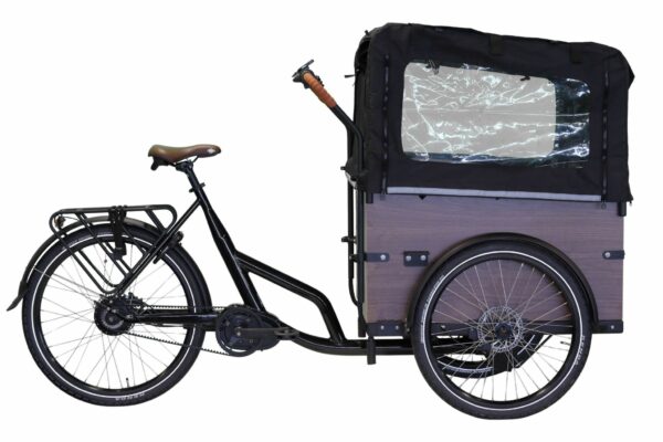 Altec Xcient E-Bike Bakfiets 26 inch 55 cm BZB E-CARGO ENV-MM 540H CVP HDISC GLOSSY BLACK *Accu 800041