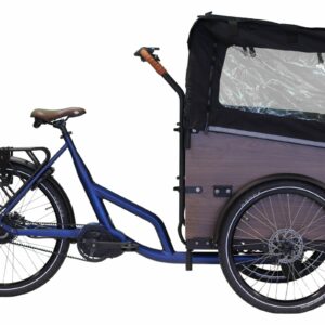 Altec Xcient E-Bike Bakfiets 26′ BZB E-CARGO ENV-MM 540H CVP HDISC MATT BLUE METALLIC