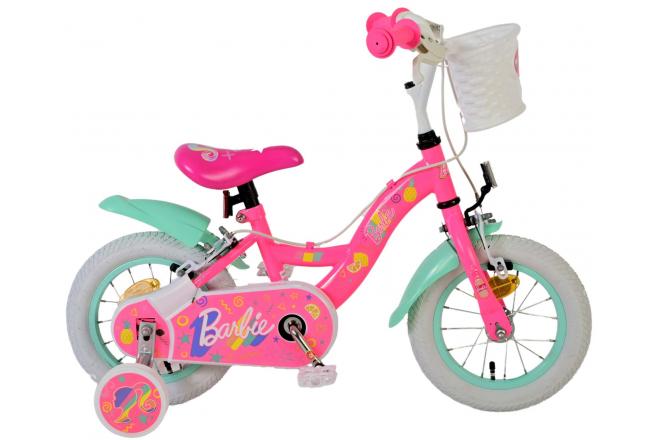 Barbie Kinderfiets – Meisjes – 12 inch – Roze – Twee Handremmen