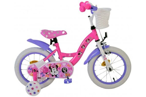 Disney Minnie Cutest Ever! Kinderfiets – Meisjes – 14 inch – Roze