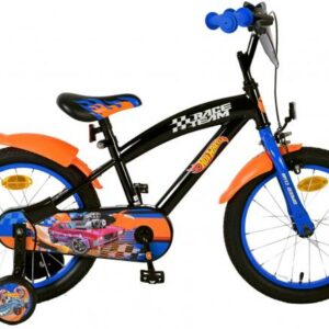 Hot Wheels Kinderfiets – Jongens – 16 inch – Zwart Oranje Blauw