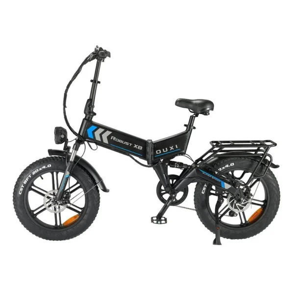 Ouxi X8 – Fatbike – EU Version 250W 15Ah + ART 3 Slot – Blauw-Zwart