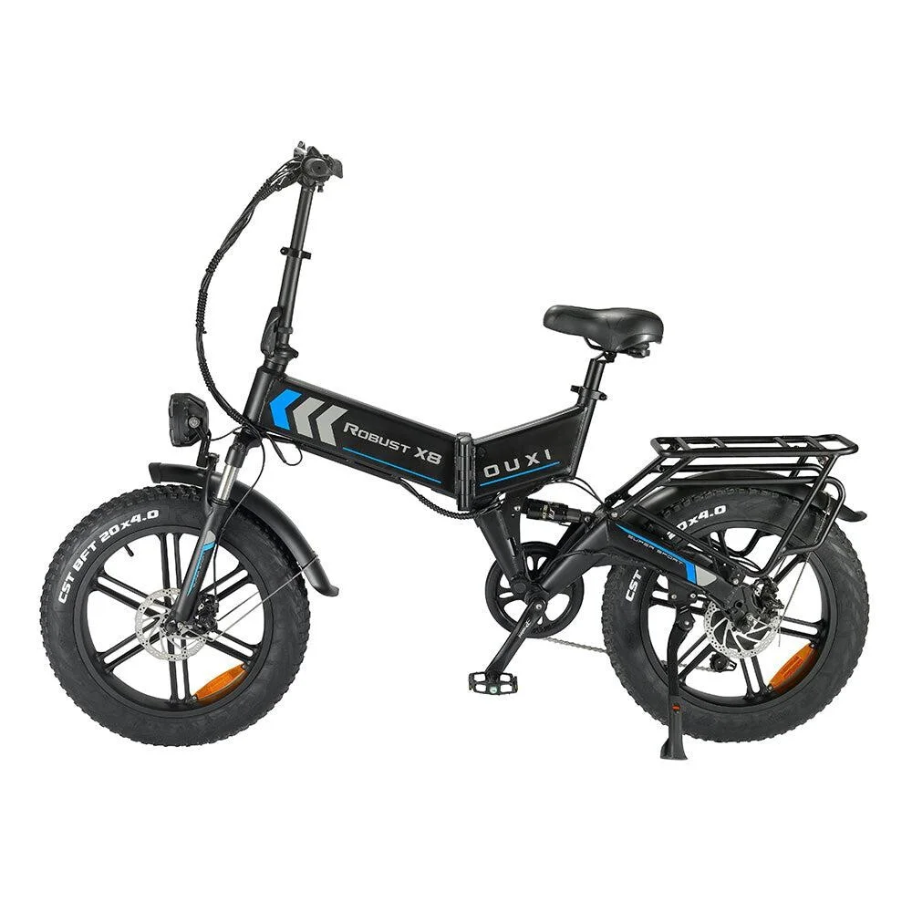 Ouxi X8 – Fatbike – 250W 15Ah – 4.0×20 inch – Blauw