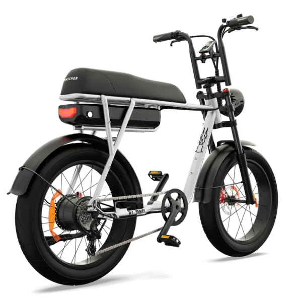 Pinscher W1 Elektrische Fatbike – 20inch 7V 25km/h – Grijs