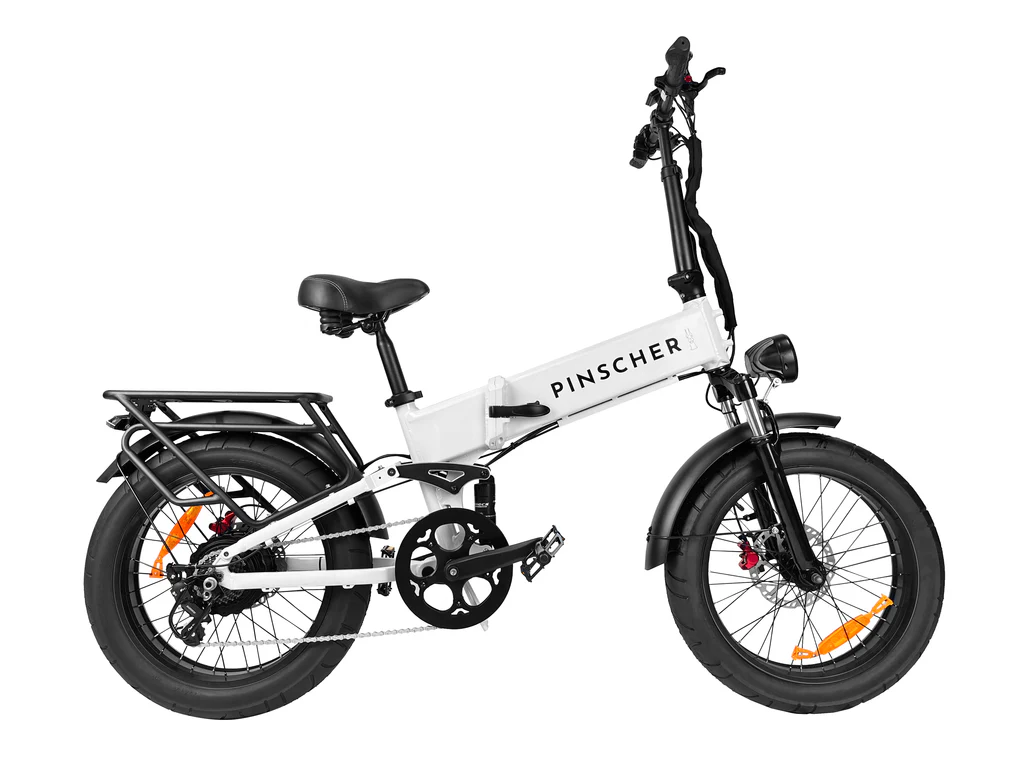 Pinscher W3 Elektrische Fatbike – 20inch 250W 25km/h – Wit