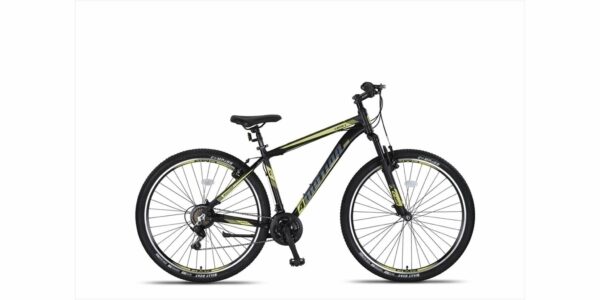 Umit 4 motion 27.5 inch MTB V-Brakes  Zwart-Geel  *** ACTIE ***