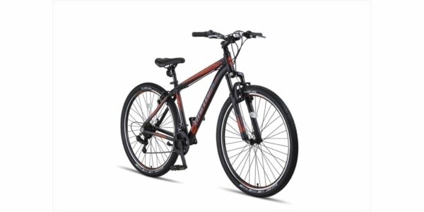 Umit 4 motion 27.5 inch MTB V-Brakes  Zwart-Rood   *** ACTIE ***