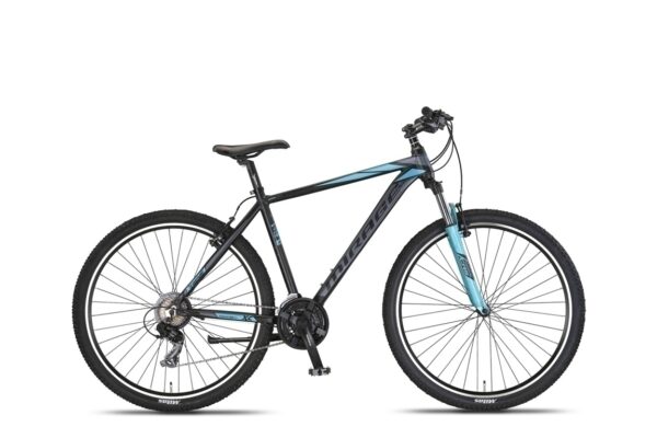 Umit Mirage 27.5 inch MTB V-Brakes Zwart/Turquoise  *** ACTIE ***