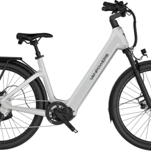 VANPOWERS Glide Ultra E-bike – Middenmoter – 48V 250W Pearl white