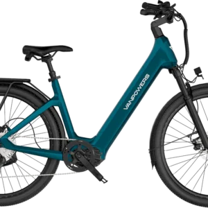 VANPOWERS Glide Ultra E-bike – Middenmoter – 48V/250W gunmetal blue