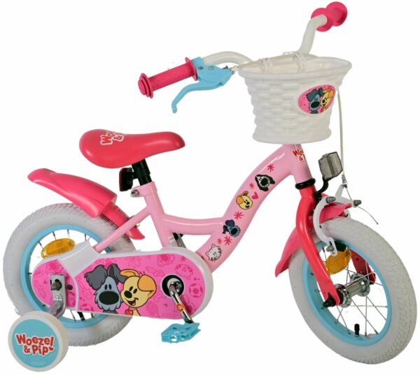 Woezel & Pip Kinderfiets – Meisjes – 12 inch – Roze