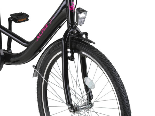 Altec Belle 26 inch Meisjesfiets Black Salmon  **** VASTE LAGE PRIJS AFGEPRIJSD ****