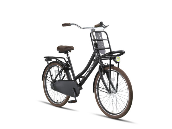 2E KANS Altec Urban 24inch Transportfiets Mat Zwart *24100*