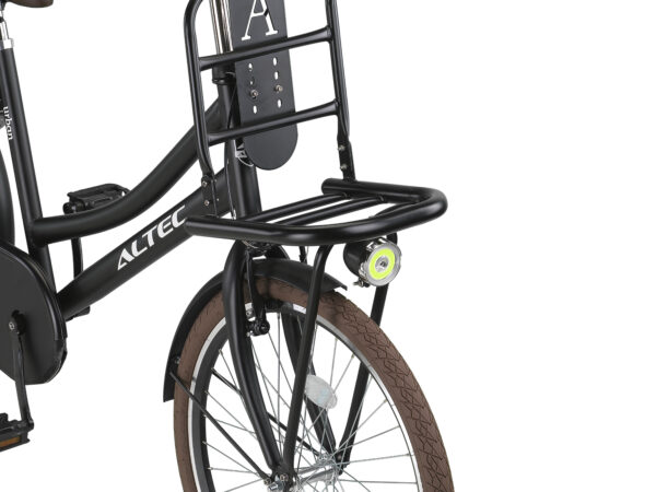 2E KANS Altec Urban 24inch Transportfiets Mat Zwart *24100*