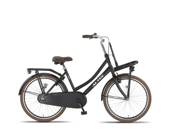 2E KANS Altec Urban 24inch Transportfiets Mat Zwart *24100*