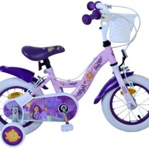 Disney Wish Kinderfiets – Meisjes – 12 inch – Paars – Twee Handremmen