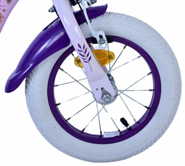 Disney Wish Kinderfiets – Meisjes – 12 inch – Paars – Twee Handremmen