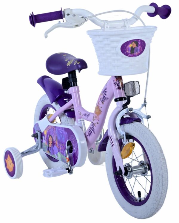 Disney Wish Kinderfiets – Meisjes – 12 inch – Paars
