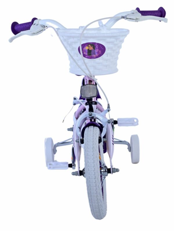 Disney Wish Kinderfiets – Meisjes – 12 inch – Paars – Twee Handremmen