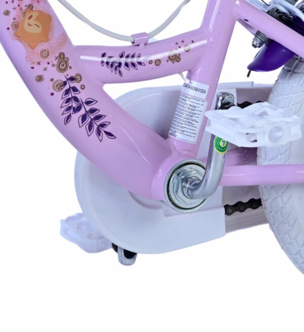 Disney Wish Kinderfiets – Meisjes – 12 inch – Paars – Twee Handremmen