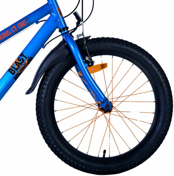 NERF Kinderfiets – Jongens – 20 inch – Satijn Blauw – 6 Speed