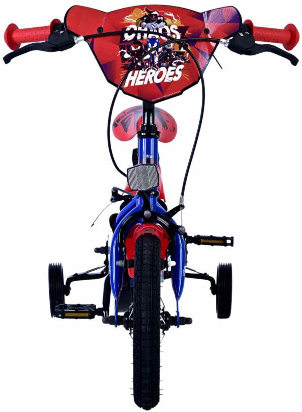 Sonic Prime Kinderfiets – Jongens – 12 inch – Blauw Rood – Twee handremmen