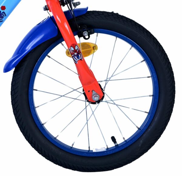 Spidey Kinderfiets – Jongens – 16 inch – Blauw – Twee handremmen
