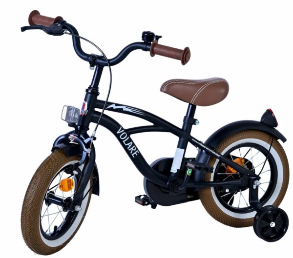 Volare Black Cruiser Kinderfiets – Jongens – 12 inch – Zwart