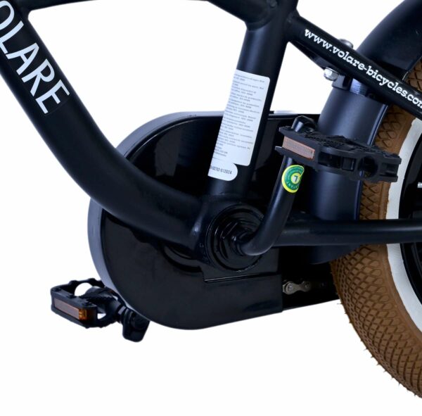Volare Black Cruiser Kinderfiets – Jongens – 12 inch – Zwart