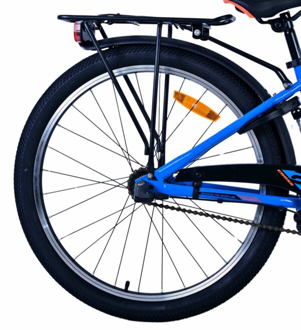 Volare Cross Kinderfiets – Jongens – 24 inch – Blauw – 3 versnellingen