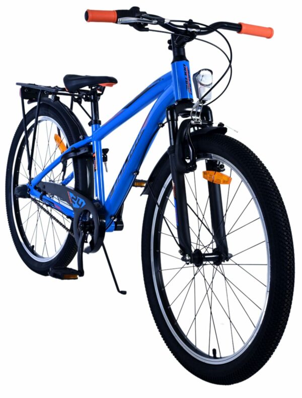 Volare Cross Kinderfiets – Jongens – 24 inch – Blauw – 3 versnellingen
