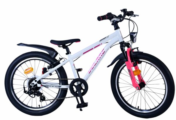 Volare XC Race Kinderfiets – 20 inch – 7 speed – Wit Roze