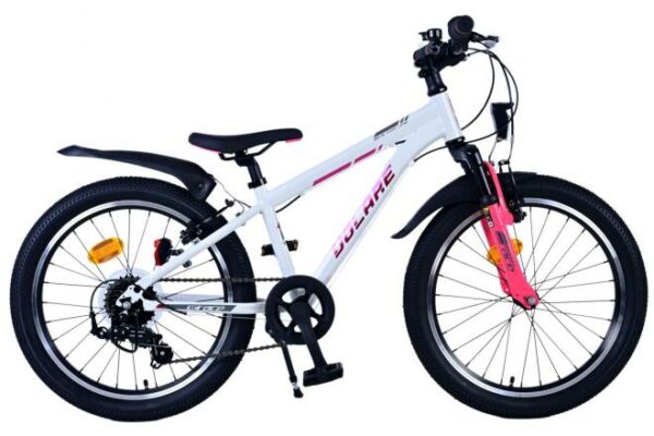 Volare XC Race Kinderfiets – 20 inch – 7 speed – Wit Roze